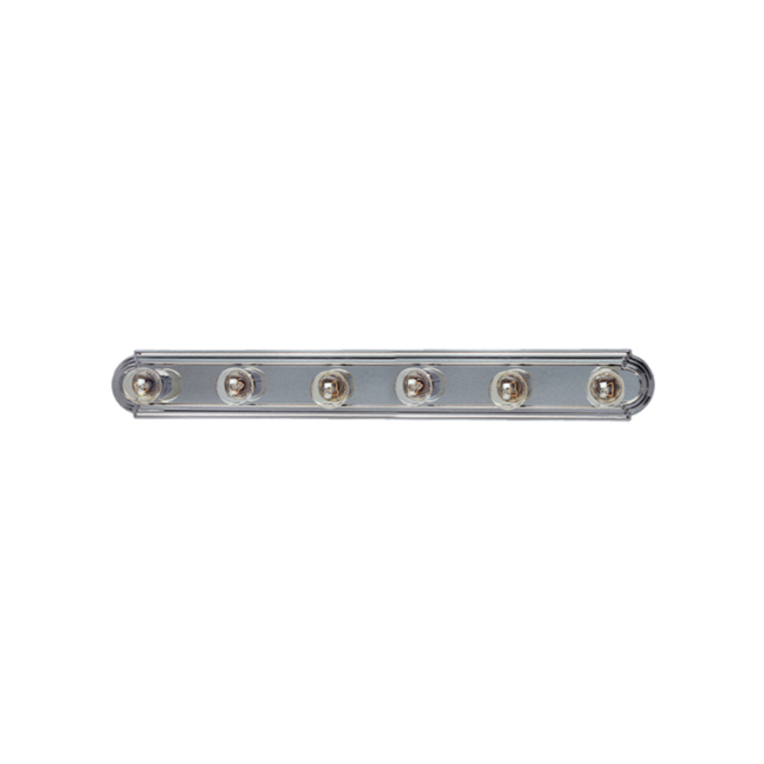 Maxim Lighting Essentials Six Light Racetrack Vanity
