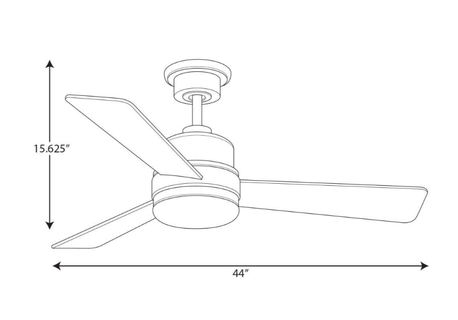 Progress Lighting Trevina II Ceiling Fan