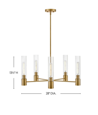 Lark Shea Medium Single Tier Chandelier